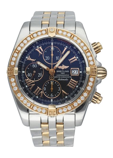 breitling 1884 a68882|Breitling evolution diamond bezel.